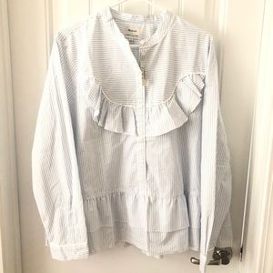 Madewell x Karen Walker Striped Anne Shirt